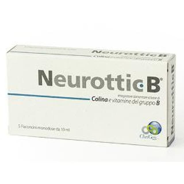 Neurottic B Citicolina + Vitamine B – 5 flaconcini da 10 ml