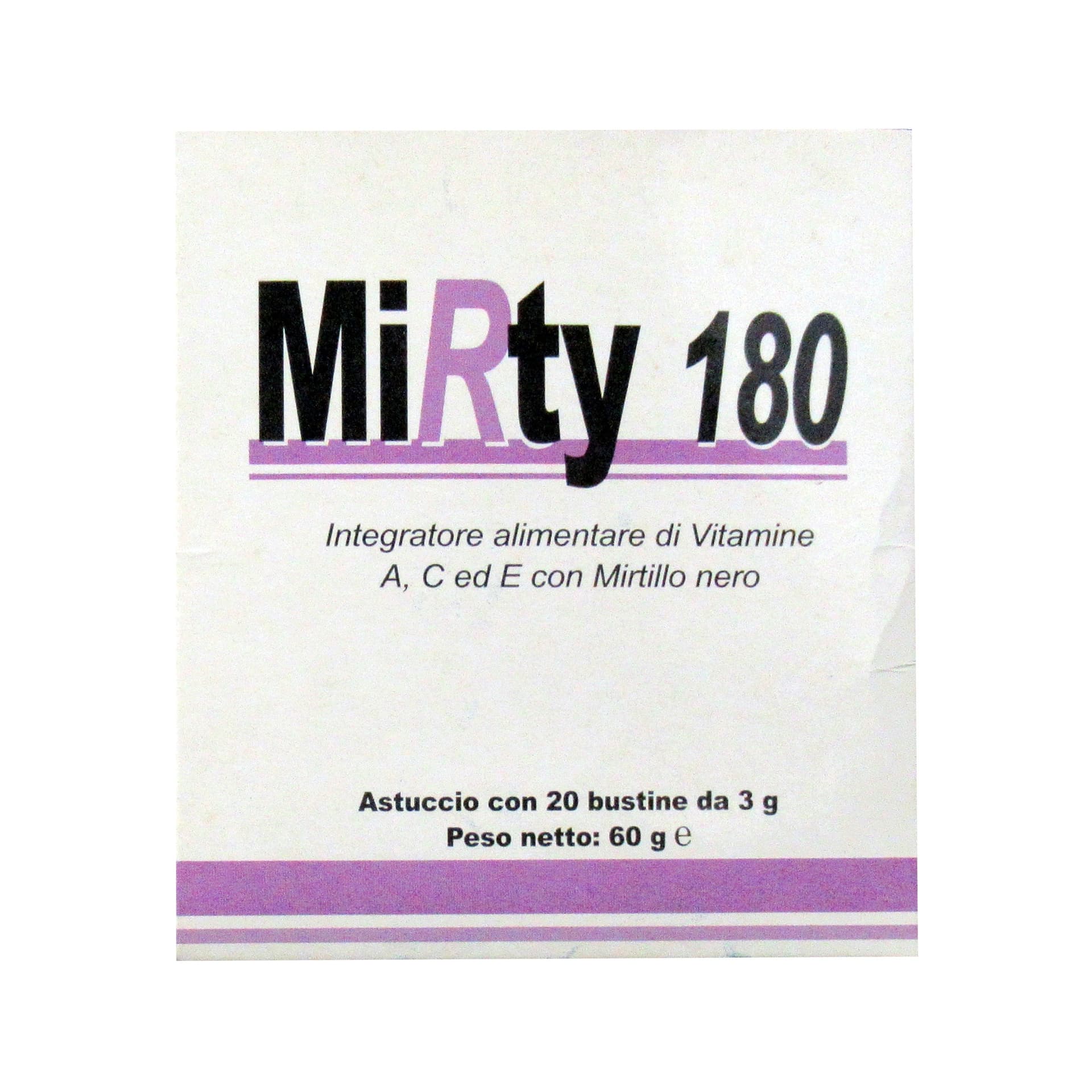 Mirty 180 Mirtillo rosso + Mirtillo – 20 bustine