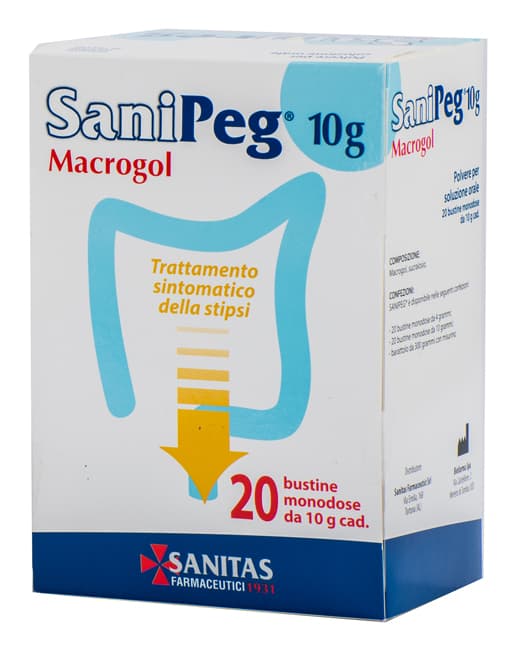 Sanipeg – 20 bustine da 10 g