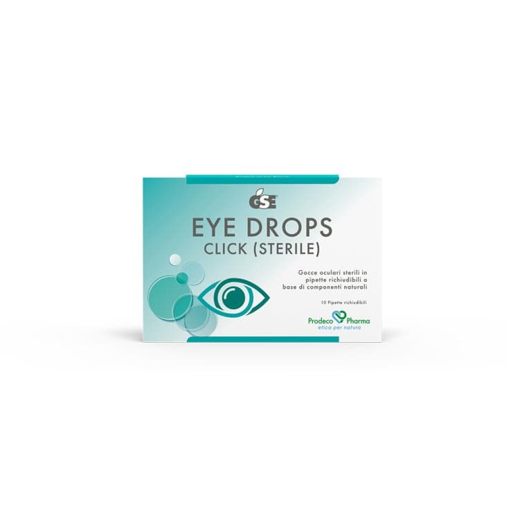 GSE Eye Drops Click – 10 flaconi con contagocce
