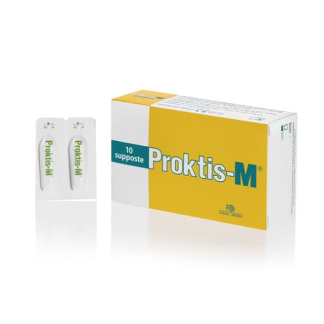 Proktis-M Supposte – 10 pezzi da 2 g