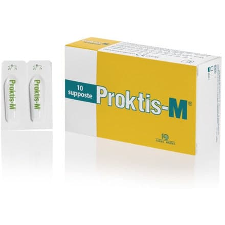 Proktis-M Supposte – 10 pezzi da 2 g