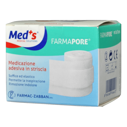 Zabban Meds Pore Medic Vello Adesivo 1 m x 10 cm – Rotolo
