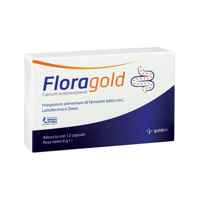 Floragold Fermenti lattici probiotici – 12 capsule