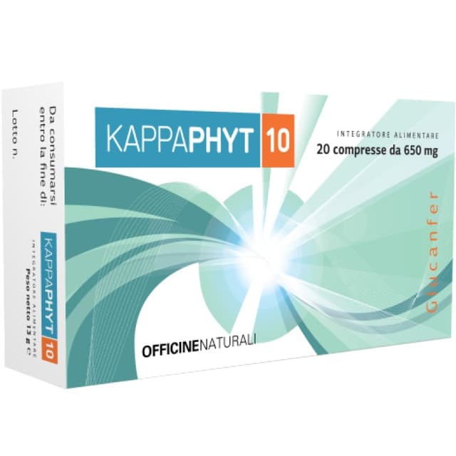 Kappaphyt 10 Lattoferrina 200 mg – 20 Compresse da 650 mg