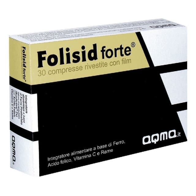 Folisid Forte Ferro + Vitamina C – 30 compresse