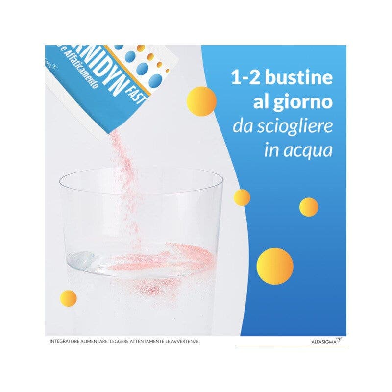 Carnidyn Fast Magnesio 100 mg/Potassio – 20 bustine