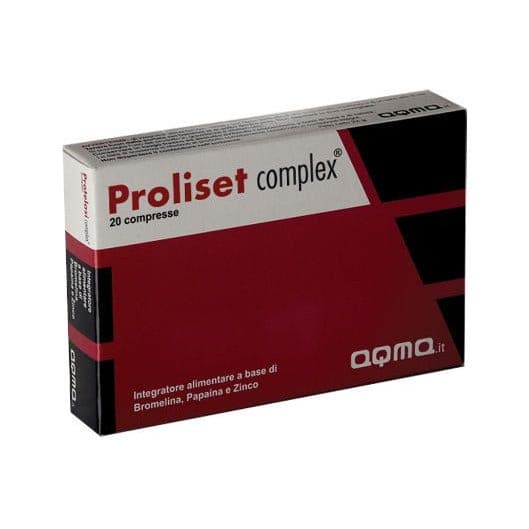 Proliset Complex Bromelina + Zinco – 20 compresse