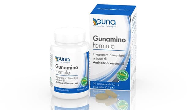 Gunamino Formula Aminoacidi essenziali + Aminoacidi – 50 Compresse