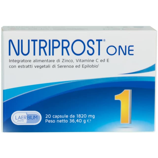 Nutriprost One Serenoa repens + Vitamina C – 20 capsule