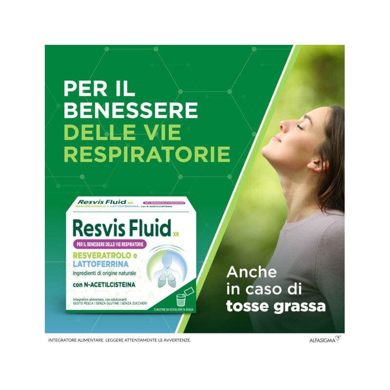 Resvis Fluid XR Biofutura – 12 bustine