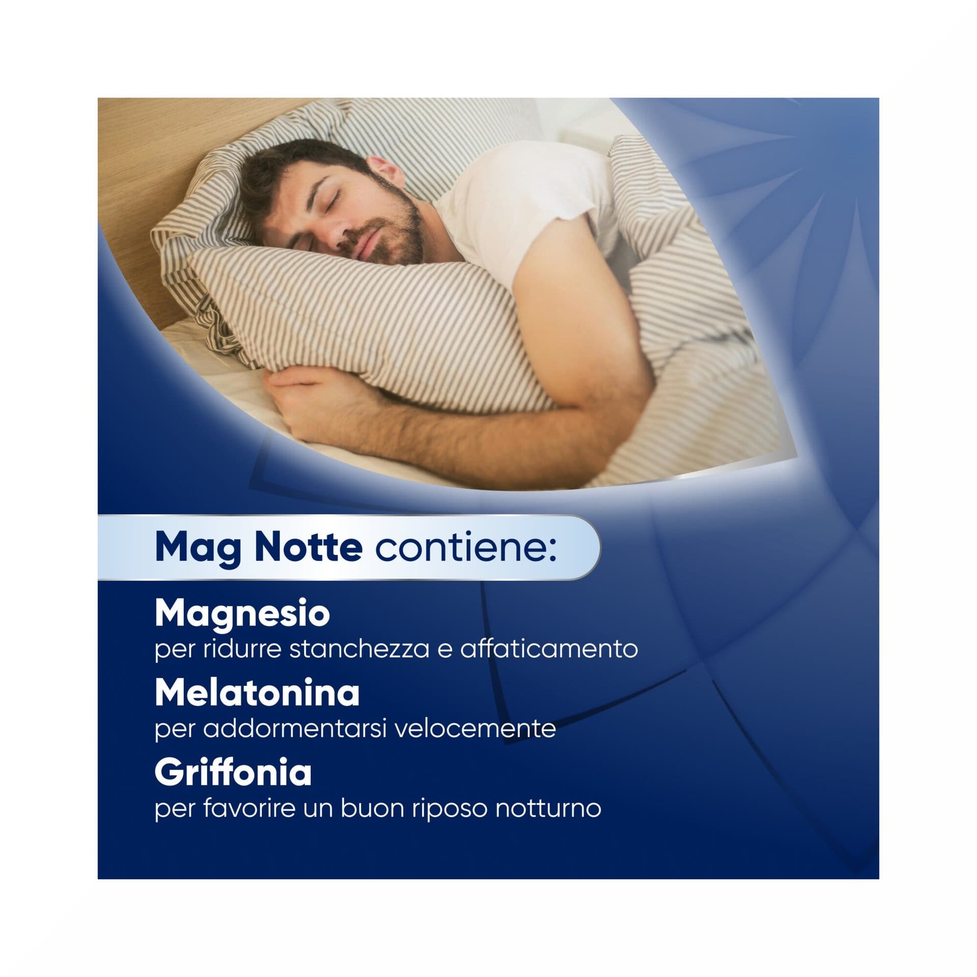 Mag Notte Magnesio + Melatonina – 24 bustine