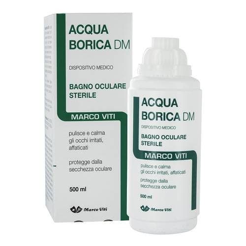 Wasser Borica – Augenbad, steril, 500 ml
