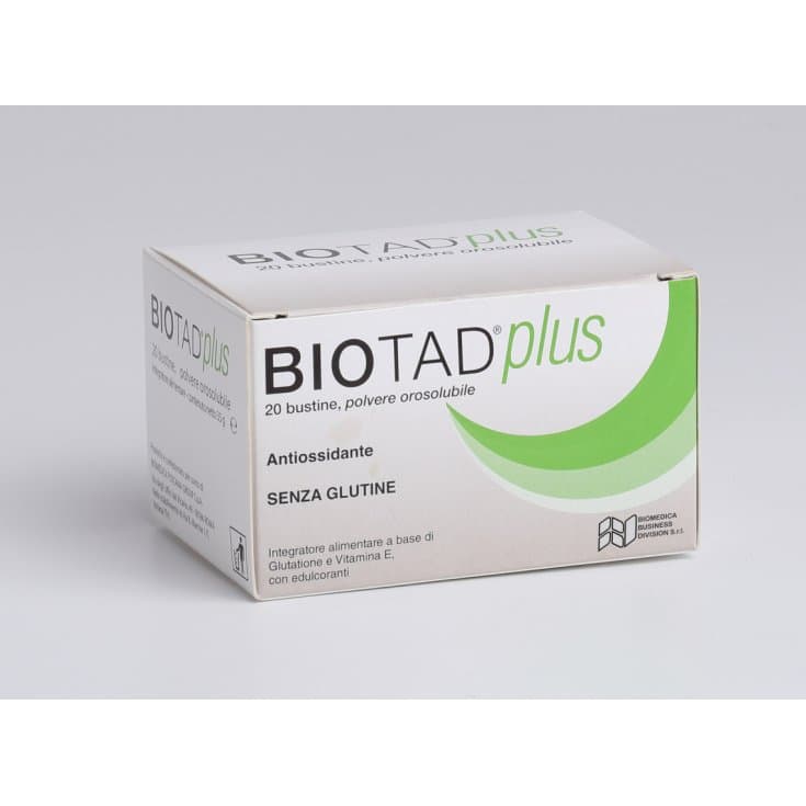 Biotad Plus Glutatione 250 mg + Vitamina E – 20 bustine