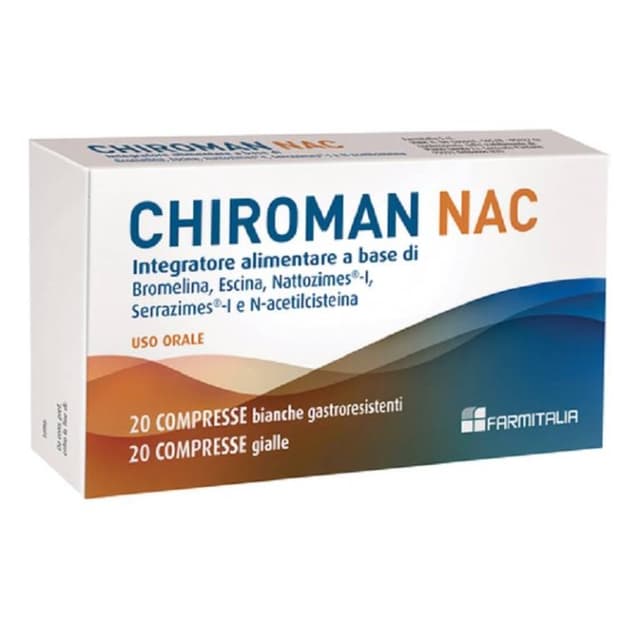 Chiroman NAC – 20 compresse + 20 capsule