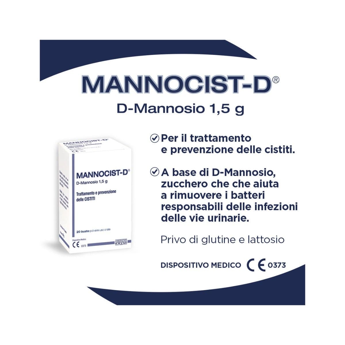 Mannocist D – 20 bustine