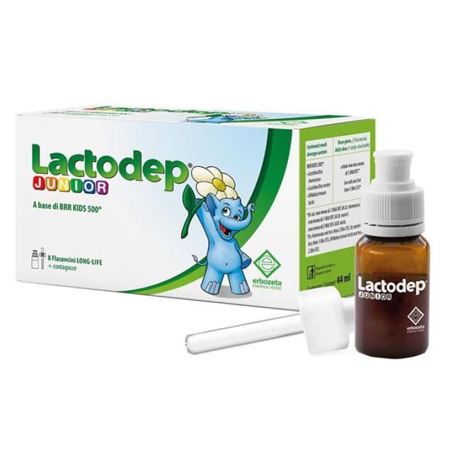 LACTODEP Junior Fermenti lattici probiotici – 8 flaconi