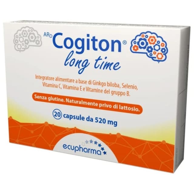 ARD Cogiton Long Time Ginkgo biloba + Selenio – 20 capsule