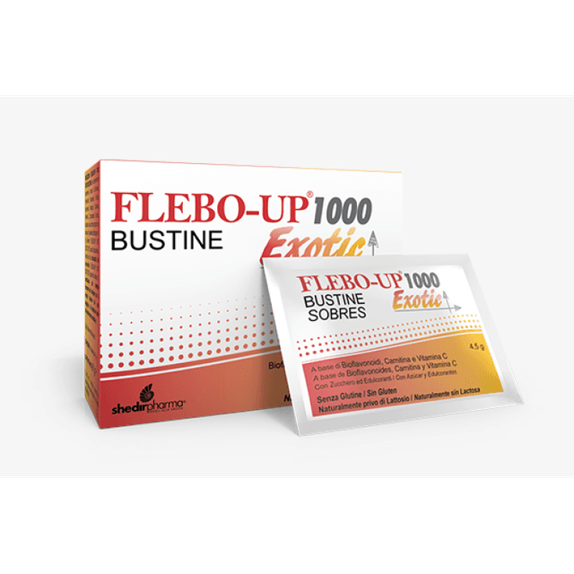 Flebo-Up 1000 Exotic L-carnitina + Vitamina C – 18 bustine
