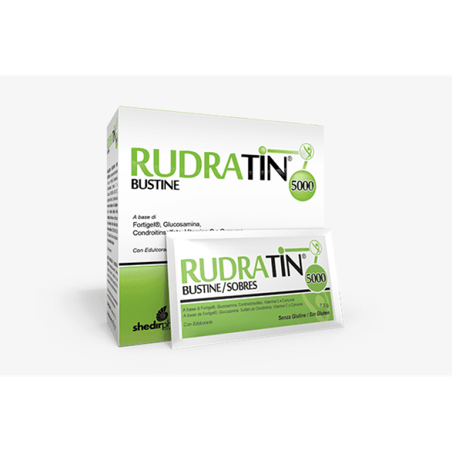 Rudratin 5000 Glucosamina + Condroitina – 20 bustine