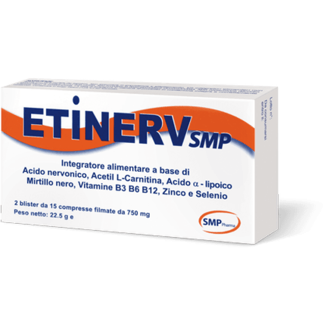 Etinerv Integ Acetil-L-carnitina + Zinco – 30 compresse