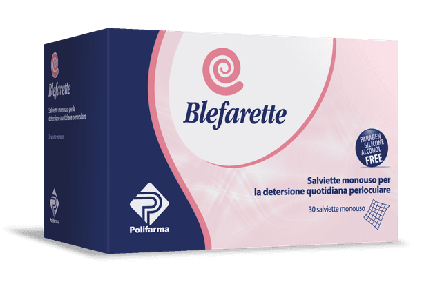 Blefarette – Salviette sterili per l'igiene oculare, 30 pezzi