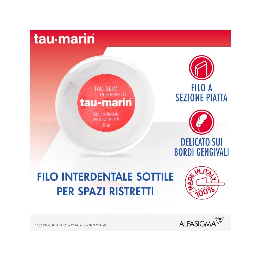 Taumarin Filo Interdentale Slim – 25 m