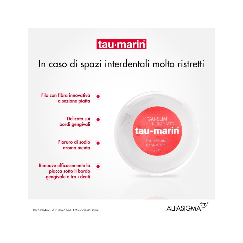 Taumarin Filo Interdentale Slim – 25 m