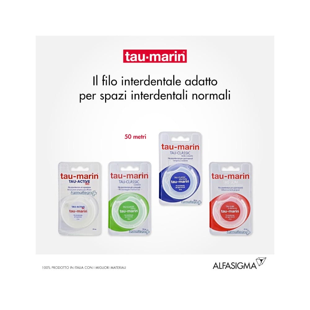 Taumarin Filo Interdentale Classico – Senza Cera