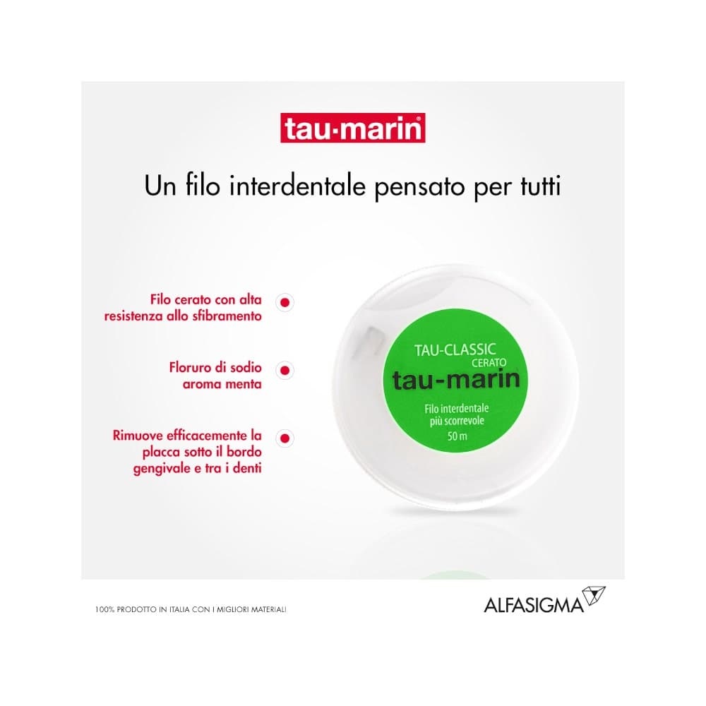 Taumarin Filo Interdentale Classico – 50 m