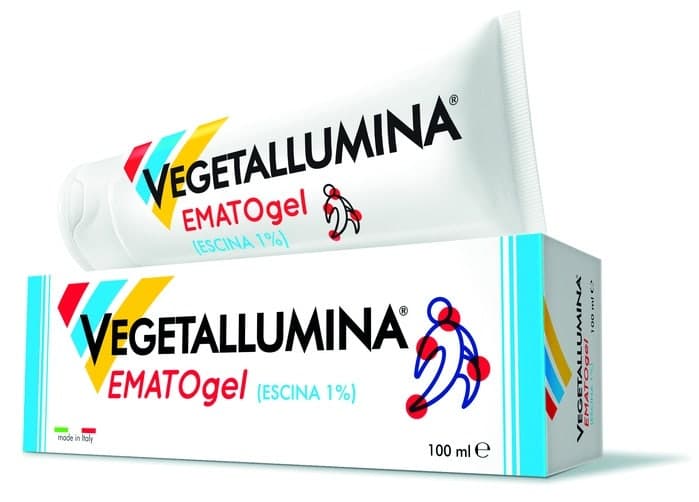 Vegetallumina Escina 1% – gel 100 ml per gambe affaticate