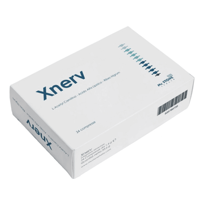 Xnerv L-acetilcarnitina 500 mg + Acido alfa lipoico – 24 compresse