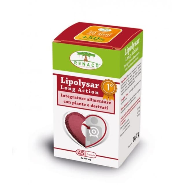 Lipolysar Long Action Riso rosso fermentato 3 mg – 45 capsule