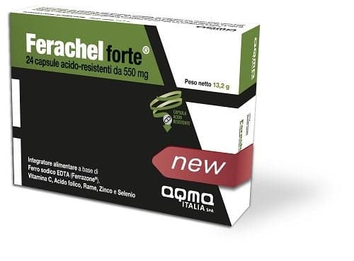 Ferachel Forte Ferro + Vitamina C – 24 compresse