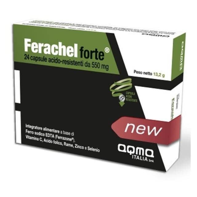 Ferachel Forte Ferro + Vitamina C – 24 compresse