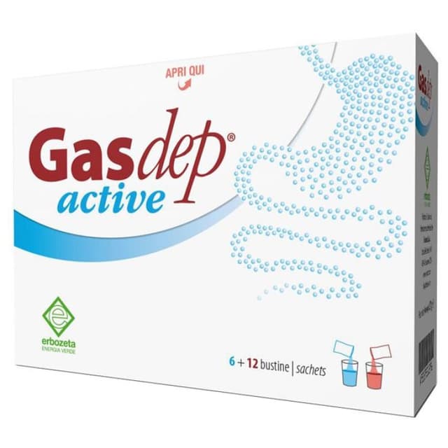Gasdep Active Fermenti lattici probiotici + Finocchio – 18 bustine (6+12)