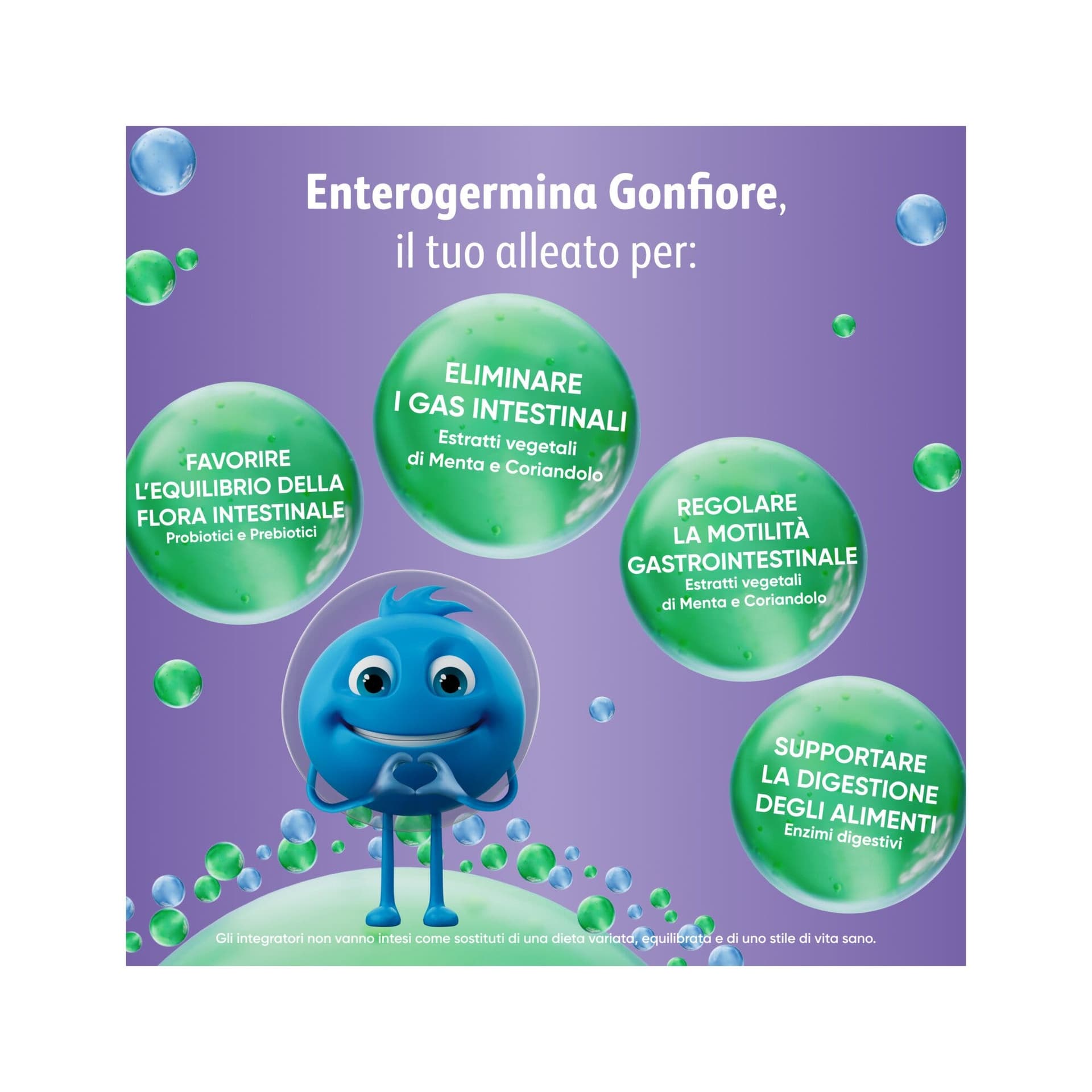 Enterogermina Gonfiore Fermenti lattici probiotici – 20 bustine
