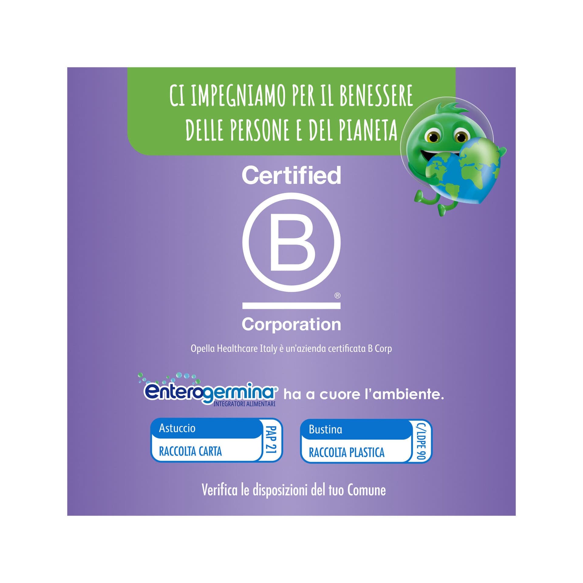 Enterogermina Gonfiore Fermenti lattici probiotici – 20 bustine