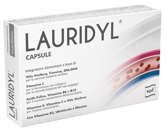 Lauridyl Omega-3 EPA e DHA + Vite rossa – 20 capsule