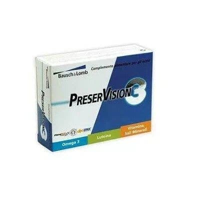PreserVision 3 Integ Omega-3 DHA + Vitamina C – 30 compresse