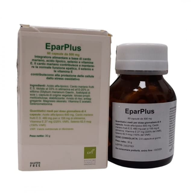 Epaplus OTI Cardo mariano + Acido alfa lipoico – 60 capsule