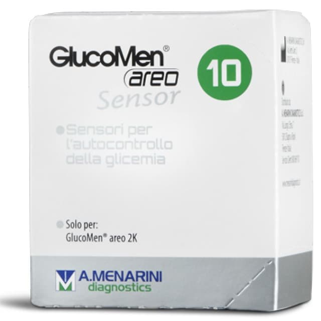 GlucoMen areo Sensor Strisce reattive – 10 pezzi
