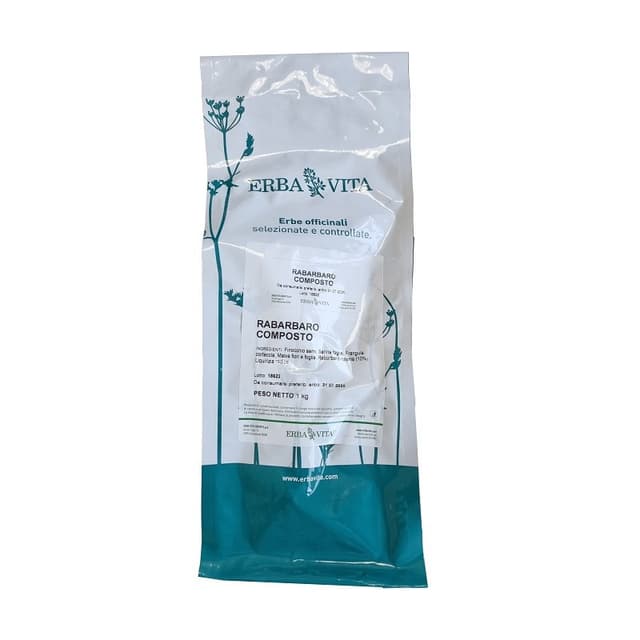 Rabarbaro Comp Tisana – 1 kg Ricarica | Erba Vita
