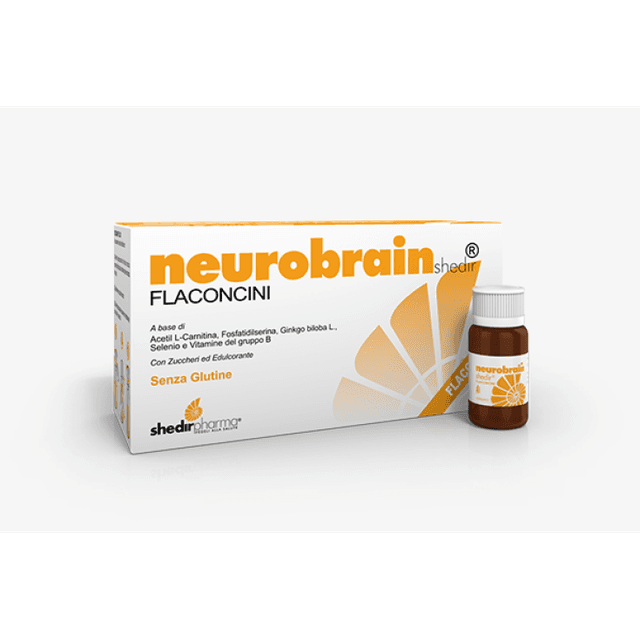 Neurobrain Shedir L-carnitina + Ginkgo biloba – 10 fiale da 10 ml