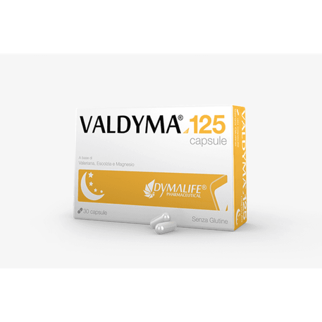 Valdyma 125 Valeriana + Omega-3 EPA e DHA – 30 capsule