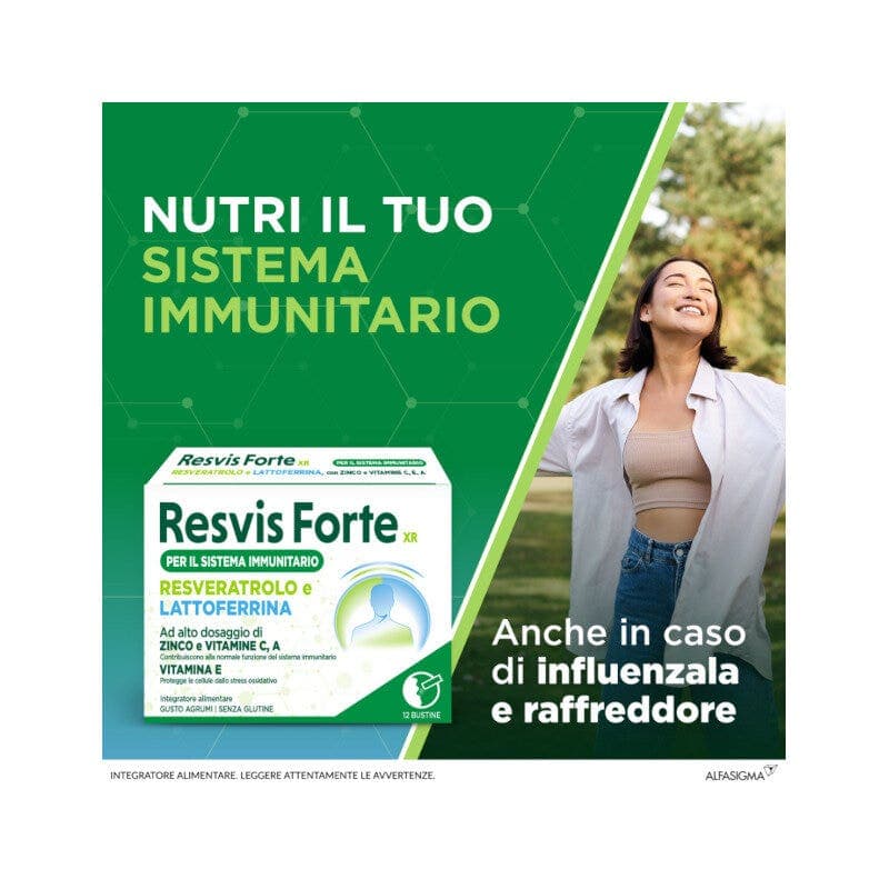 Resvis Forte XR Multivitaminico + Zinco – 12 bustine