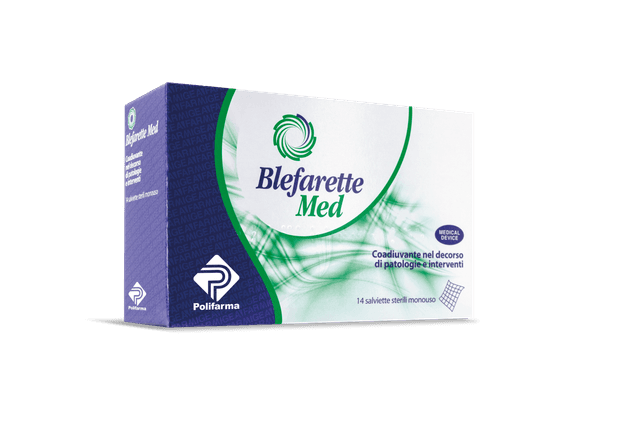 Blefarette Med Salviettine Pulizia Palpebre – 14 sterili