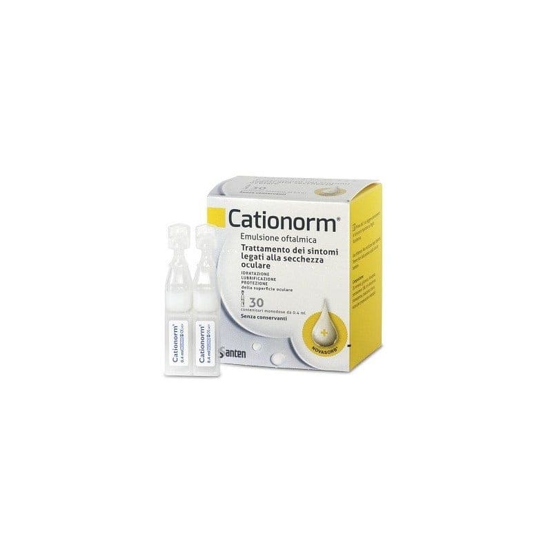 Cationorm Collirio – 30 monodosi da 0,4 ml