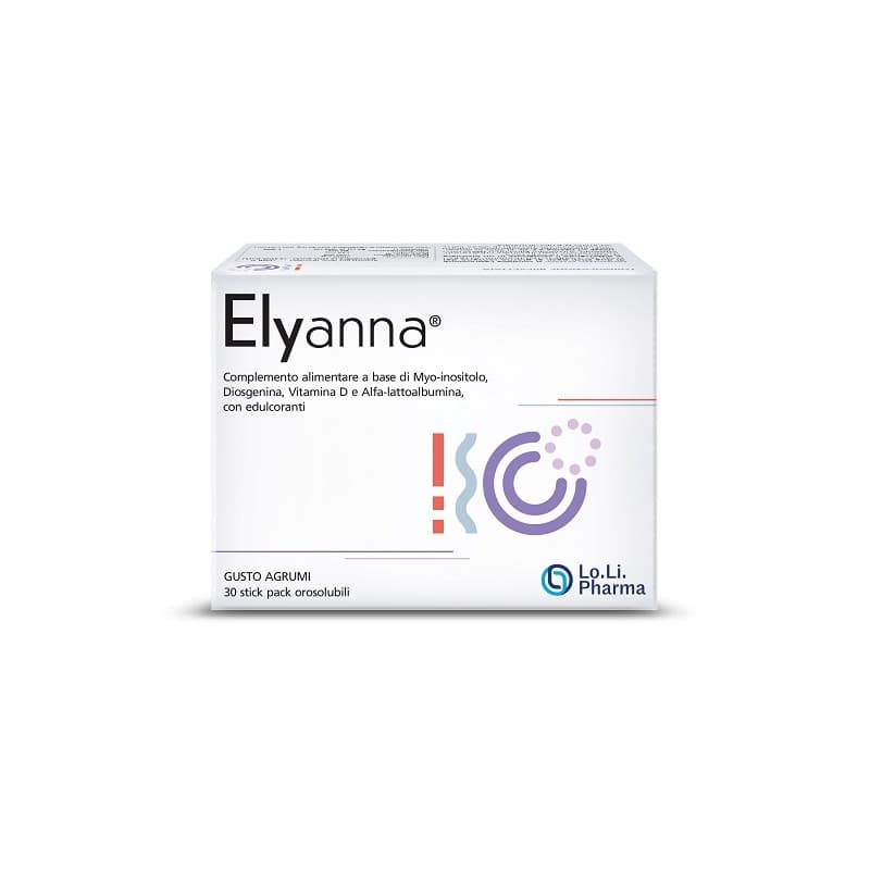 Elyanna Mio-inositolo 2.000 mg + Vitamina D – 30 stick