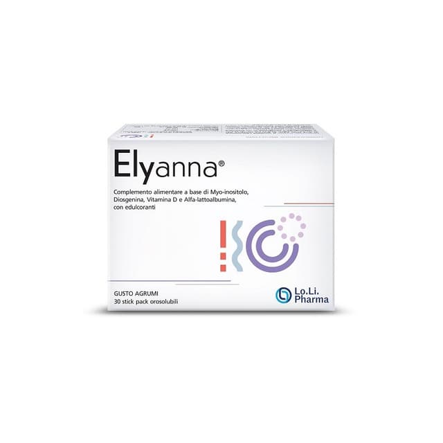 Elyanna Mio-inositolo 2.000 mg + Vitamina D – 30 stick